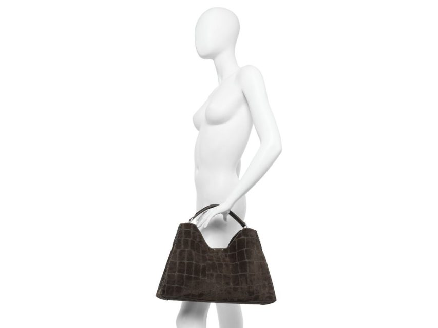 Gianni Chiarini - AURORA Taska Rúskinn '25 Cocco Espresso - Image 6