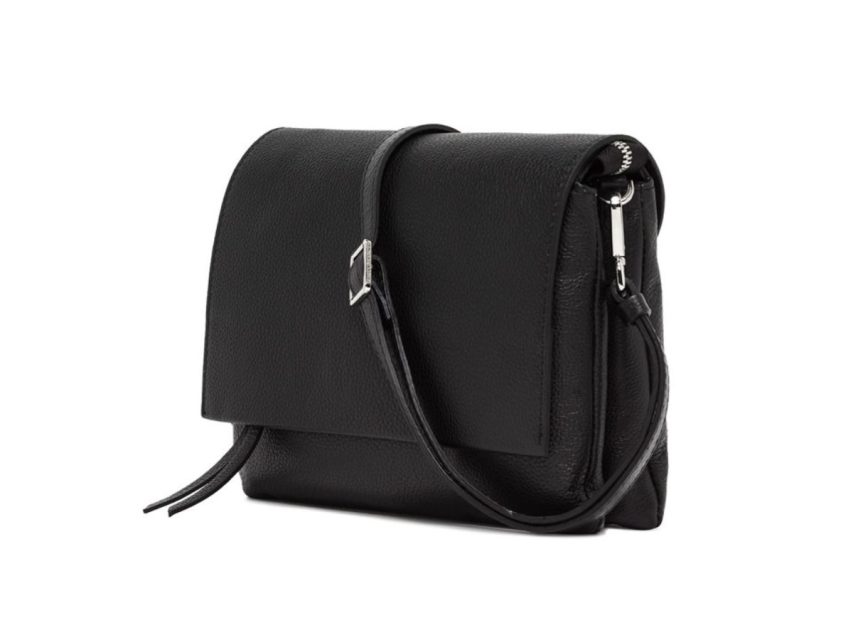 Gianni Chiarini - THREE Leðurtaska Stór '25 Nero - Image 3