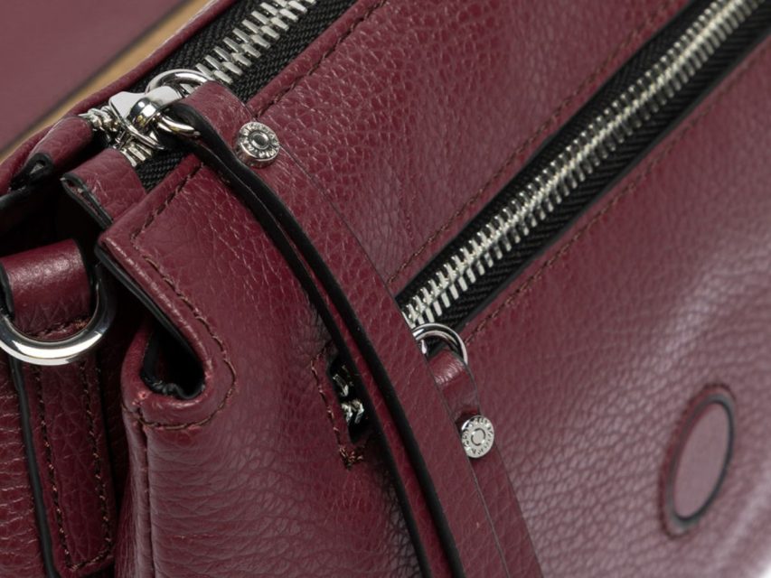 Gianni Chiarini - THREE Leðurtaska Stór '25 Wineberry - Image 5