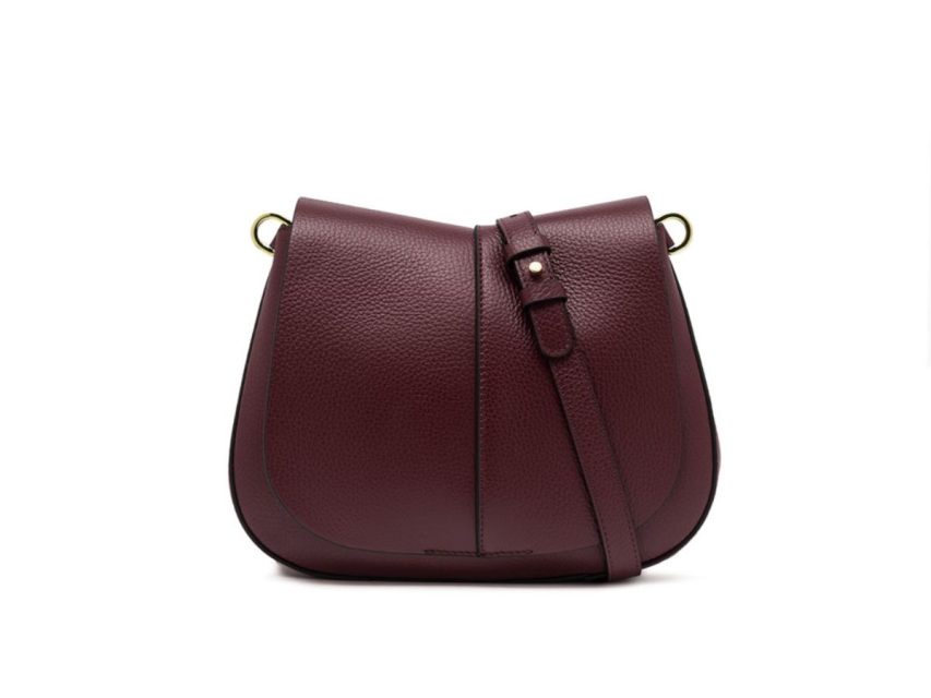 Gianni Chiarini - HELENA ROUND Leðurtaska Lítil '25 Wineberry - Image 2