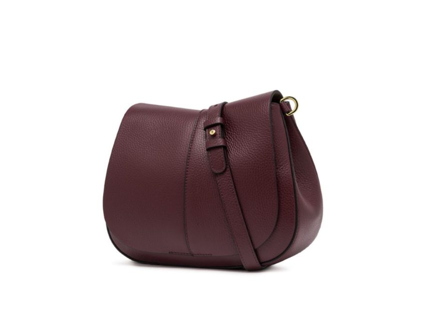 Gianni Chiarini - HELENA ROUND Leðurtaska Lítil '25 Wineberry - Image 4