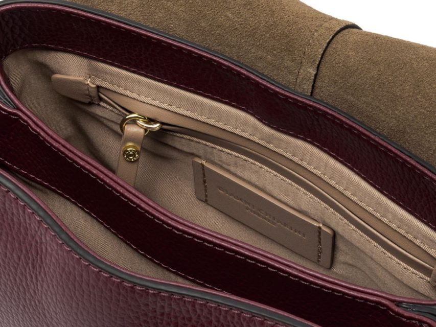 Gianni Chiarini - HELENA ROUND Leðurtaska Lítil '25 Wineberry - Image 5