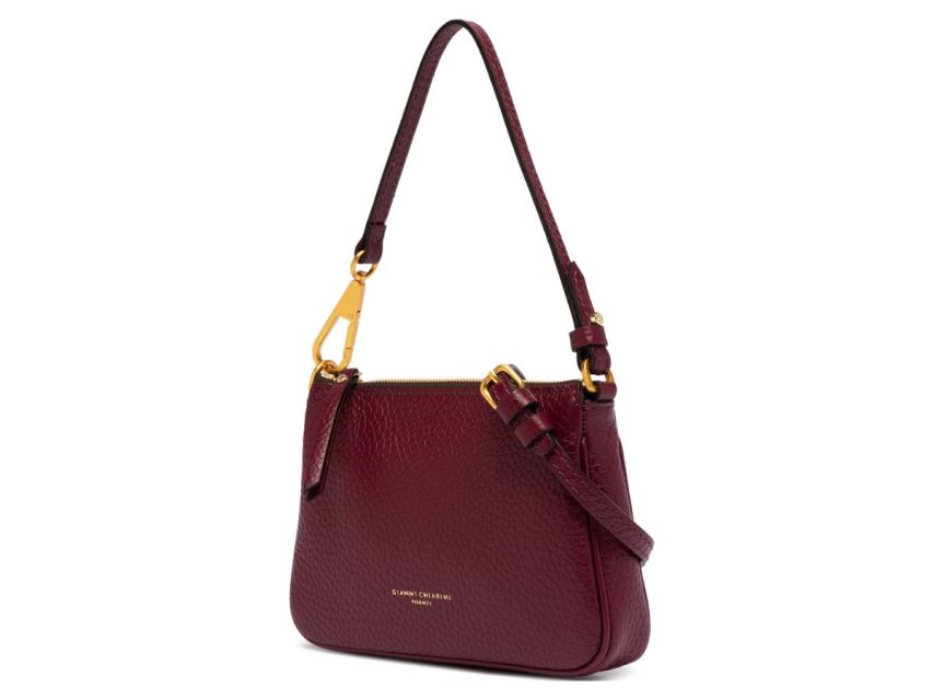 Gianni Chiarini - BROOKE Leðurtaska Lítil '25 Wineberry - Image 2