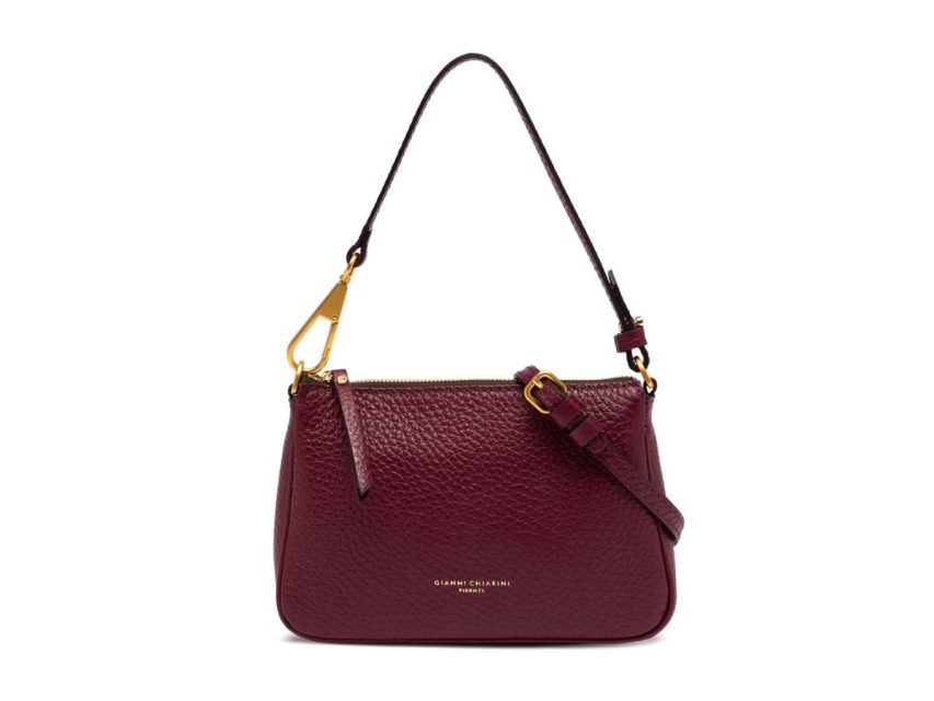 Gianni Chiarini - BROOKE Leðurtaska Lítil '25 Wineberry