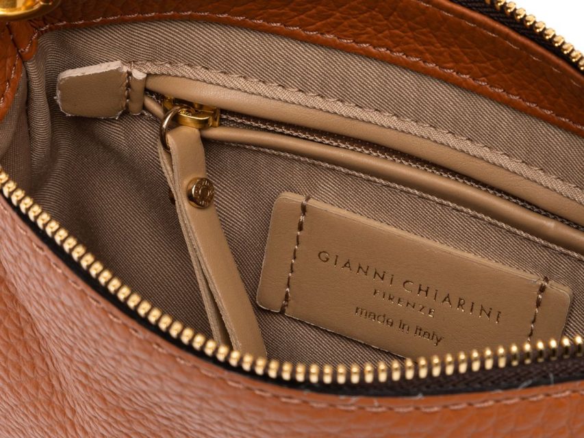 Gianni Chiarini - BROOKE Leðurtaska Lítil '25 Cuoio - Image 3