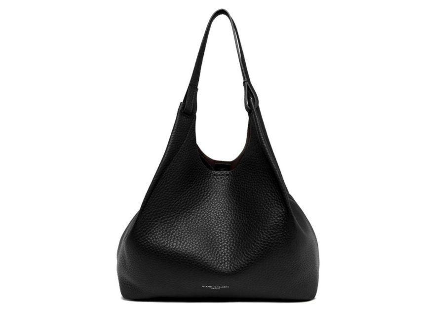 Gianni Chiarini - DUA Leðurtaska Stór '25 Nero-Castoro - Image 2