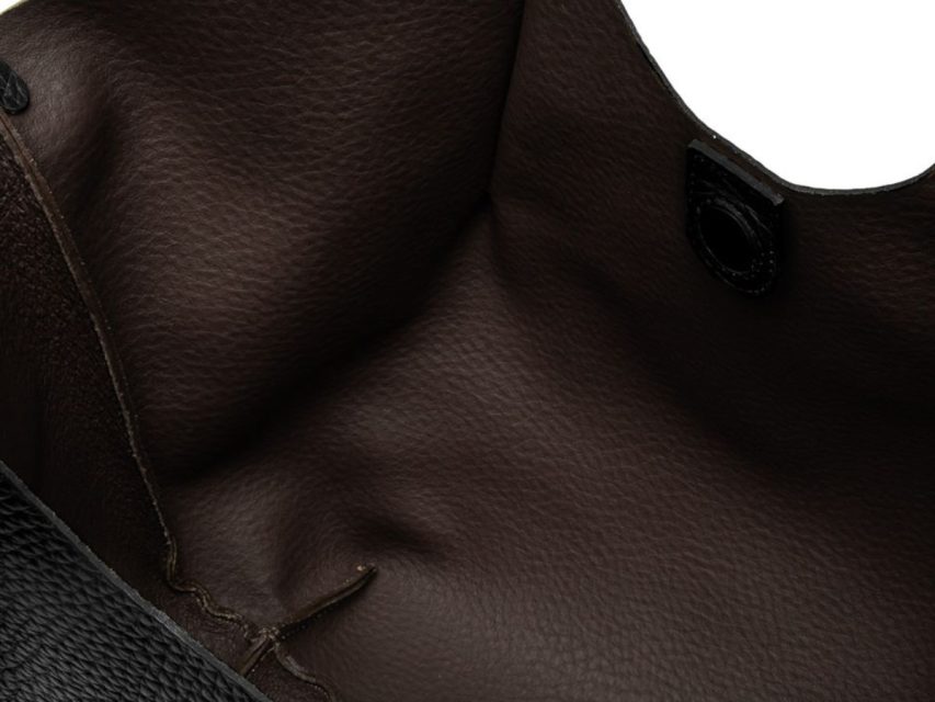 Gianni Chiarini - DUA Leðurtaska Stór '25 Nero-Castoro - Image 4